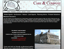 Tablet Screenshot of careandco.co.uk